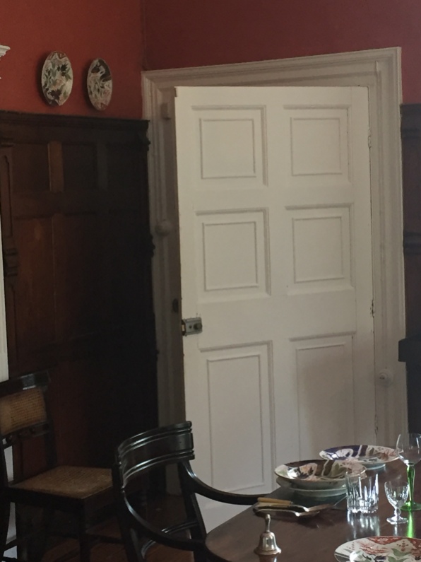 Door leading to kitchen